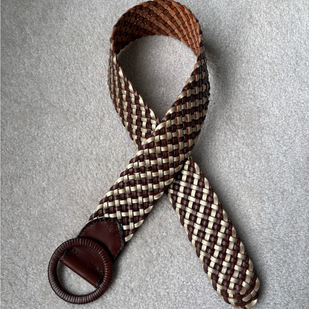 Ralph Lauren Woven Wide Adjustable Belt